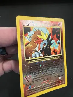 Pokemon Entei 34 Wizards Black Star Promos Reverse Holo Promo Black Star NM - Image 4