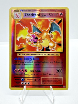 2016 Pokemon XY Evolutions Charizard Reverse Holo #11/108 LP - Image 1