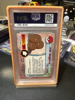 Pokemon Topps Chrome Sparkle Dugtrio PSA 10 GEM MINT - Image 2