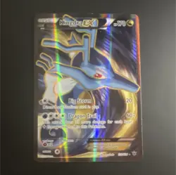 Pokemon TCG Kingdra EX Full Art Ultra Rare Holo 122/124 Fates Collide 170 HP - Image 1