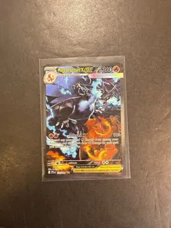 Mega Charizard x EX 125/094 Me02: Phantasmal Flames. PSA 10 Worthy MINT Pokemon - Image 1
