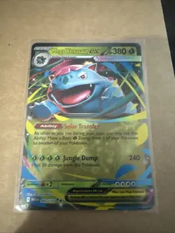 Mega Venusaur ex 003/132 Pokemon Mega Evolution Double Rare MINT PACK FRESH - Image 1
