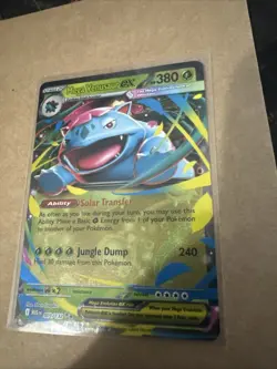 Mega Venusaur ex 003/132 Pokemon Mega Evolution Double Rare MINT PACK FRESH - Image 2