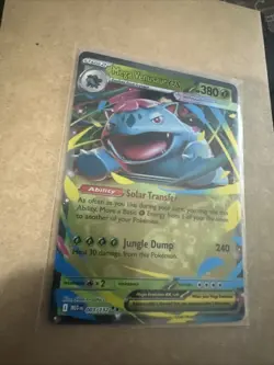 Mega Venusaur ex 003/132 Pokemon Mega Evolution Double Rare MINT PACK FRESH - Image 3