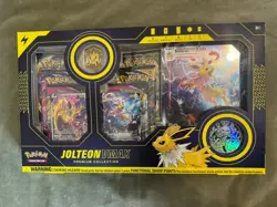 Pokemon TCG - JOLTEON VMAX Premium Collection Box NEW Factory Sealed - Image 1