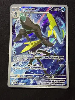 Pokemon TCG Inteleon Illustration Rare Mega Evolutions #142/132 NM/M Condition - Image 1