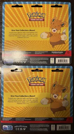 2 Pokemon TCG Scarlet & Violet + Paldea Evolved Blister Pack Pawmot Promo Sealed - Image 2