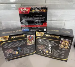 2025 Pokemon Mega Evolutions - Sealed Lot! 1x Booster Box & 2x ETBs !! - Image 3