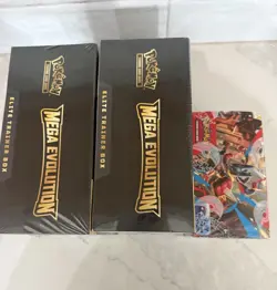 2025 Pokemon Mega Evolutions - Sealed Lot! 1x Booster Box & 2x ETBs !! - Image 5