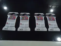 Pokemon TCG Battle Styles Sleeved Booster Art Set 4 Packs - New Factory Sealed - Image 2