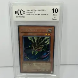 2002 YU-GI-OH! MRD #107-Metal Raiders Unlimited Muka Muka BCCG 10 - Image 1