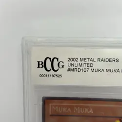 2002 YU-GI-OH! MRD #107-Metal Raiders Unlimited Muka Muka BCCG 10 - Image 2
