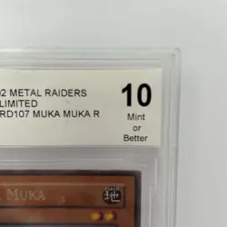2002 YU-GI-OH! MRD #107-Metal Raiders Unlimited Muka Muka BCCG 10 - Image 3