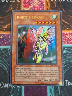 Yu-Gi-Oh! TCG Insect Princess IOC-080 Ultra Rare 1st Edition Moderately Played - Image 1