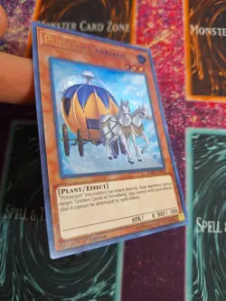 Yu-Gi-Oh! TCG Pumpkin Carriage BLRR-EN005 Ultra Rare 1st Edition Near Mint - Image 2