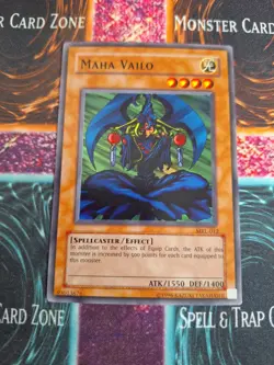 Yu-Gi-Oh! Maha Vailo MRL-012 Super Rare OG Unlimited Near Mint - Image 1