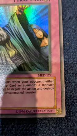 1ST EDITION Solemn Judgment MRD-127 Ultra Rare FADED! NM Yu-Gi-Oh TCG - Image 4