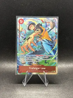 Trafalgar Law - OP14-009 (Alternate Art) OP14-009 The Azure Sea's Seven Foil - Image 1