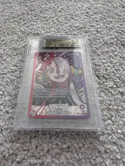 One Piece Uta - Wings of the Captain - Alt Art OP06-001 BGS 9.5 Gem Mint - Image 2