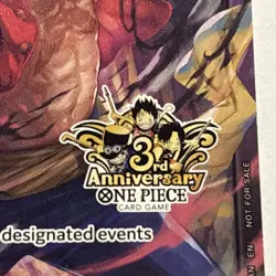 Monkey.D.Luffy Leader 3rd Anniversary Tournament 3 Brothers Pack - Image 3