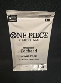 One Piece Starter Deck 29 Egghead Bonus Pack - Image 1