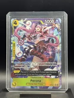 Perona (Alt Art) OP14-111 R - THE AZURE SEA'S SEVEN - One Piece TCG Mint - Image 1