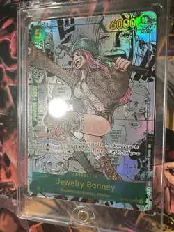 Namco Jewelry Bonney OP12-118 Legacy of the Master Manga Secret Rare Foil - Image 3