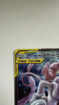 Pokemon TCG Black Star Promo Mewtwo & Mew GX SM191 Card - Image 5