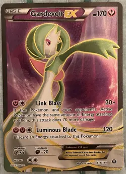 Gardevoir EX 111/114 Pokemon XY Steam Siege 2016 Near Mint - Image 1