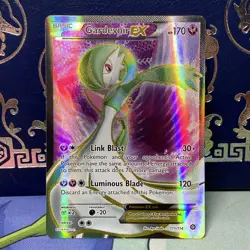Gardevoir EX FULL ART ULTRA RARE 111/114 Pokemon XY Steam Siege Holo NM 2016 - Image 1