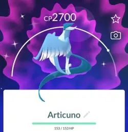#0144 Shiny Galarian Articuno (Schillernd Galar Arktos) Pokemon Go - Image 1