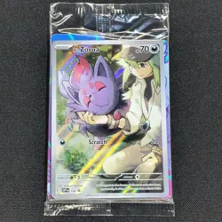 N's Zorua - SVP189 - Black Star Promo - Scarlet & Violet - Pokemon Card - SEALED - Image 1