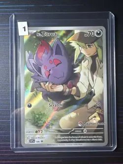 N's Zorua 189 (Pokemon Center Exclusive) 189 Sv: Scarlet Violet Promo Lot:#1 - Image 1