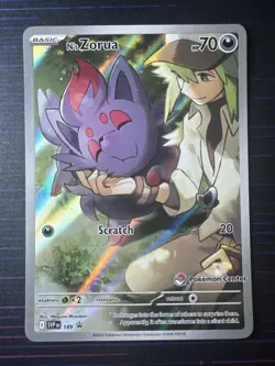 N's Zorua 189 (Pokemon Center Exclusive) 189 Sv: Scarlet Violet Promo Lot:#1 - Image 2