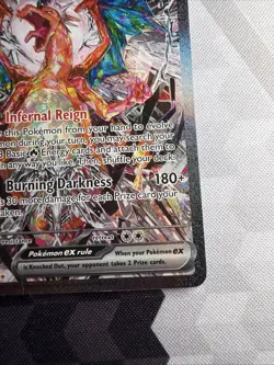Pokemon TCG Charizard EX Sir Obsidian Flames 223/197 Heavy Played - Image 4