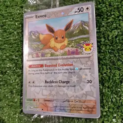 (Damaged) TCG 151 PRISMATIC EVOLUTIONS SEALED EEVEE 074/131 POKEMON DAY Promo - Image 5