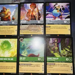 LOT X12 Disney Lorcana Shimmering Skies- Rare/Super Rare/ Other -TCG Card Lot - Image 2