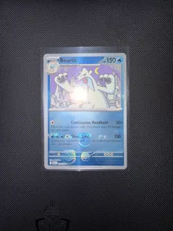 Beartic Masterball Reverse Holo Black Bolt Pokemon TCG Card 026/086 NM Condition - Image 1