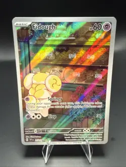 Pokemon Fidough Illustration Rare 213/198 SV01: Scarlet & Violet Base Set Holo - Image 1