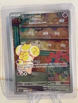 Pokemon Fidough Holo Illustration Rare Card 213/198 Sv01 Scarlet Violet Base Set - Image 1