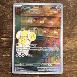 Pokemon Fidough Holo Illustration Rare Card 213/198 Sv01 Scarlet Violet Base Set - Image 1