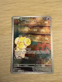 Pokemon Fidough Holo Illustration Rare Card 213/198 Sv01 Scarlet Violet Base Set - Image 1