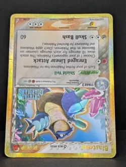 Blastoise Delta Species 2/100 Crystal Guardians Reverse Holo Rare Pokemon TCG MP - Image 4