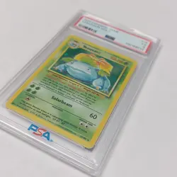 Pokemon TCG Venusaur Base Set #15/102 Holo Unlimited Holo Rare PSA 5 - Image 3