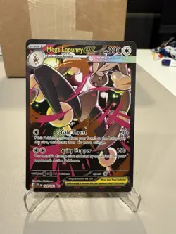 2025 Pokemon Phantasmal Flames Mega Lopunny ex Special Illustration Rare 128/094 - Image 1