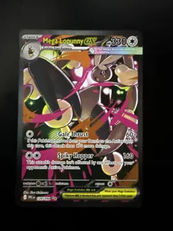 2025 Pokemon Phantasmal Flames Mega Lopunny ex Special Illustration Rare 128/094 - Image 1