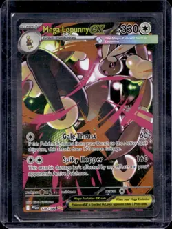 2025 Pokemon Phantasmal Flames Mega Lopunny ex Special Illustration Rare 128/094 - Image 1