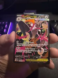 2025 Pokemon Phantasmal Flames Mega Lopunny ex Special Illustration Rare 128/094 - Image 2
