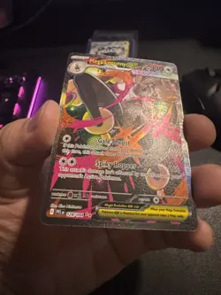 2025 Pokemon Phantasmal Flames Mega Lopunny ex Special Illustration Rare 128/094 - Image 3