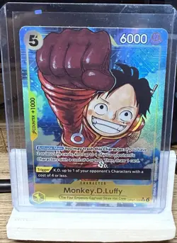 Monkey.D.Luffy Alt Art (Parallel) OP07-109 500 Years in the Future One Piece - Image 1